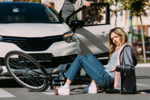 Collisions between bikes and cars rarely happen by chance.