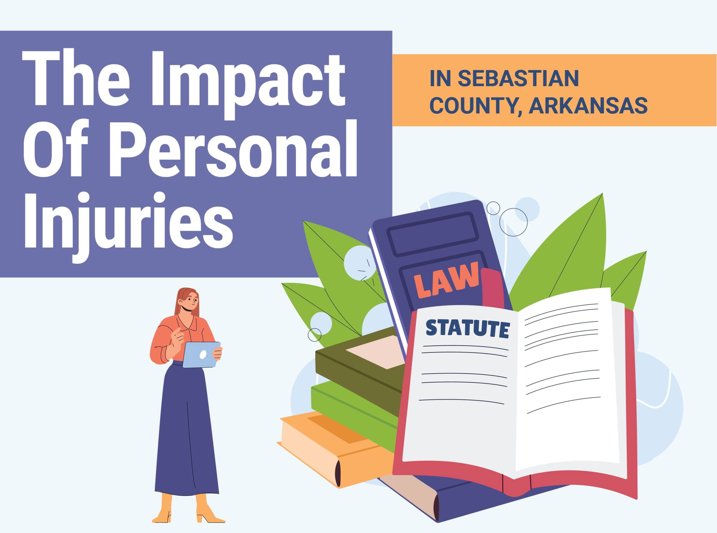 The Impact of Personal Injuries in Sebastian County, Arkansas Infographic Thumbnail