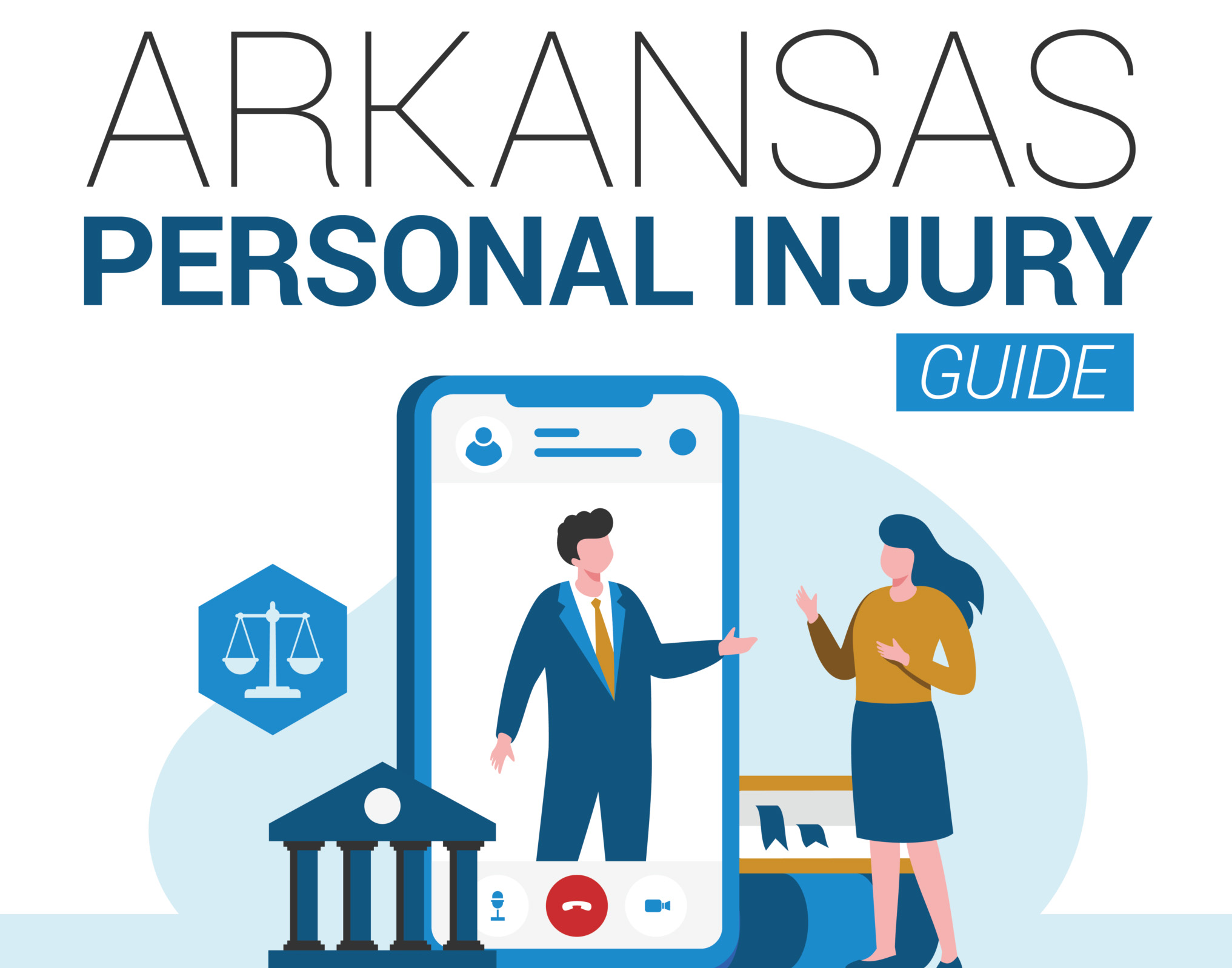 Arkansas personal injury guide infographic