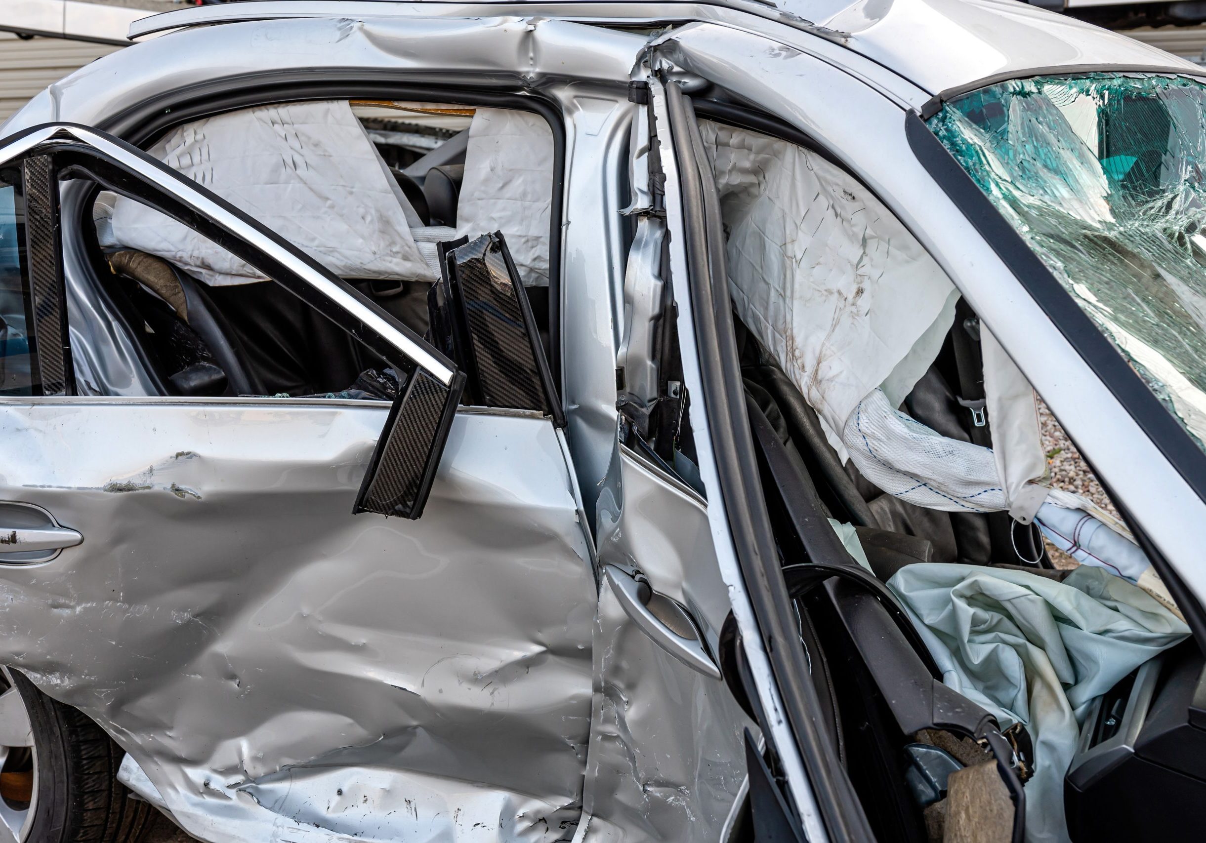 Car Wreck in Fayetteville, Arkansas