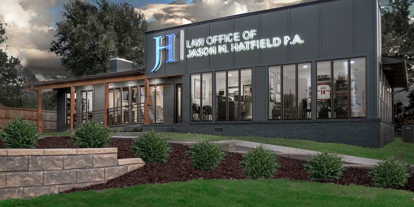 Law Office of Jason M. Hatfield P.A. front office